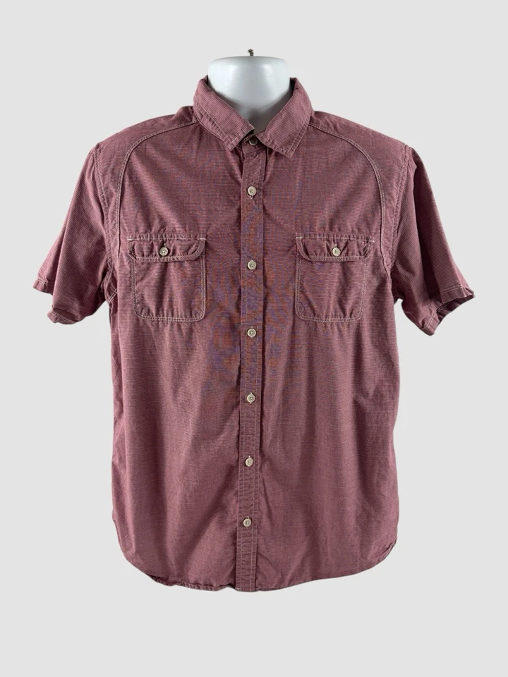 Howe Creative Workforce Men’s Large Short Sleeve Button Up Shirt Casual - Image 3 of 4