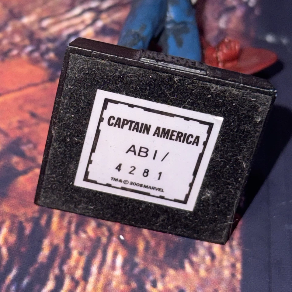 Eaglemoss 2008 Marvel Capitán América Die-Cast Estatua Coleccionable ABI/4281 Foto 3 de 4