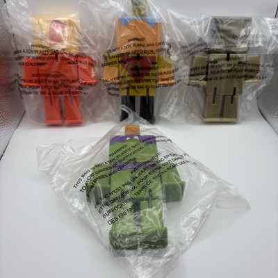 2005 Camp Lazlo フィギュアセット カートゥーンネットワーク 4 Cartoon Network 2007 Promotional Block Figures - Employee