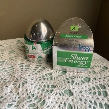 Leggs Pantyhose Sheer Energy All Sheer  NAVY & Egg Grey Size A (2 Pairs) New