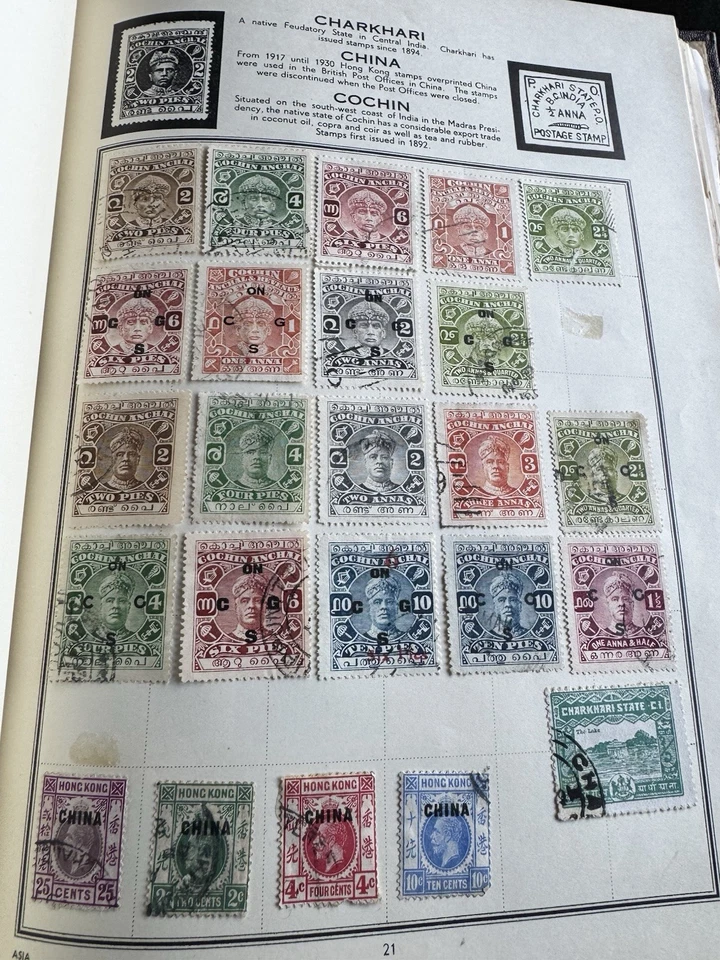 Álbum de estampillas diplomáticas vintage-Commonwealth-200p-Excelente CV Foto 4 de 4