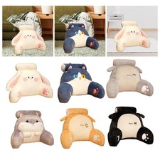 Coussin de dossier, respirant, mignon, oreiller de lecture pour regarder la