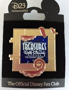 D23 Treasures of Walt Disney Archives Pin 20,000 Leagues Under the Sea Hinged Bk