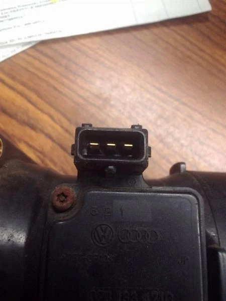 Medidor de flujo de aire 2,8 L ID de motor Aha compatible con 98-02 AUDI A4 260611 Foto 3 de 4