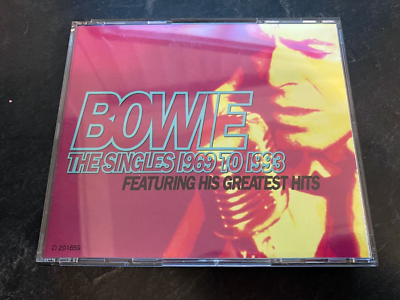 DAVID BOWIE - The Singles 1969-1993 / Double CD Set / RYKO 1993 