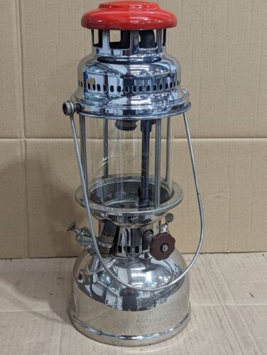 Ancienne lanterne à paraffine vintage OPTIMUS 1550 500 CP, lampe à forte lumière, kérosène  - Photo 1/20