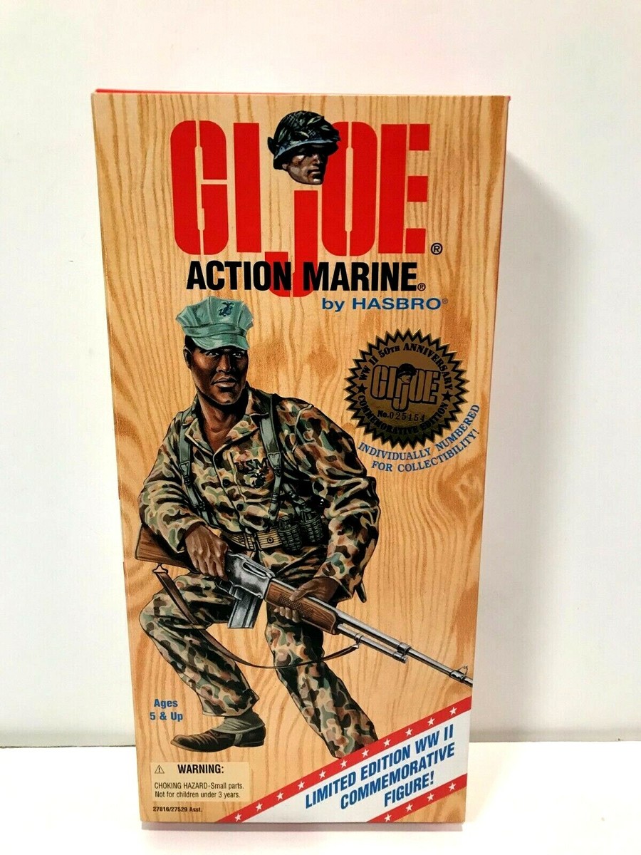 GIジョー US MARINE Limited Edition ハスブロ 1996 G.I Joe WWII 50th Anniversary Action Marine Limited Edition