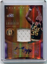 2015-16 Gold Standard Darrell Griffith Jersey Auto Autograph SSP #'d 30/99 Jazz