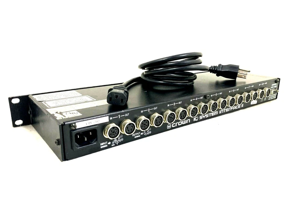 CROWN IQ INTERFACE 2 8 CH IQ SYSTEM INTERFACE #9286 (ONE) - Image 2 of 4