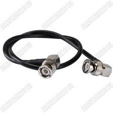 3FT BNC Male Right Angle to BNC Plug Male Right Angle RA Pigtail RF Cable RG58