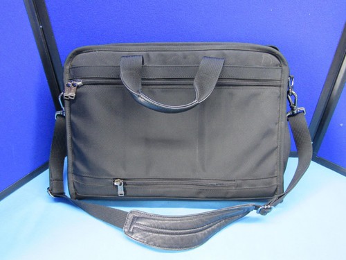TUMI Briefcase Laptop Business Bag 26011D4 Black - Picture 2 of 8