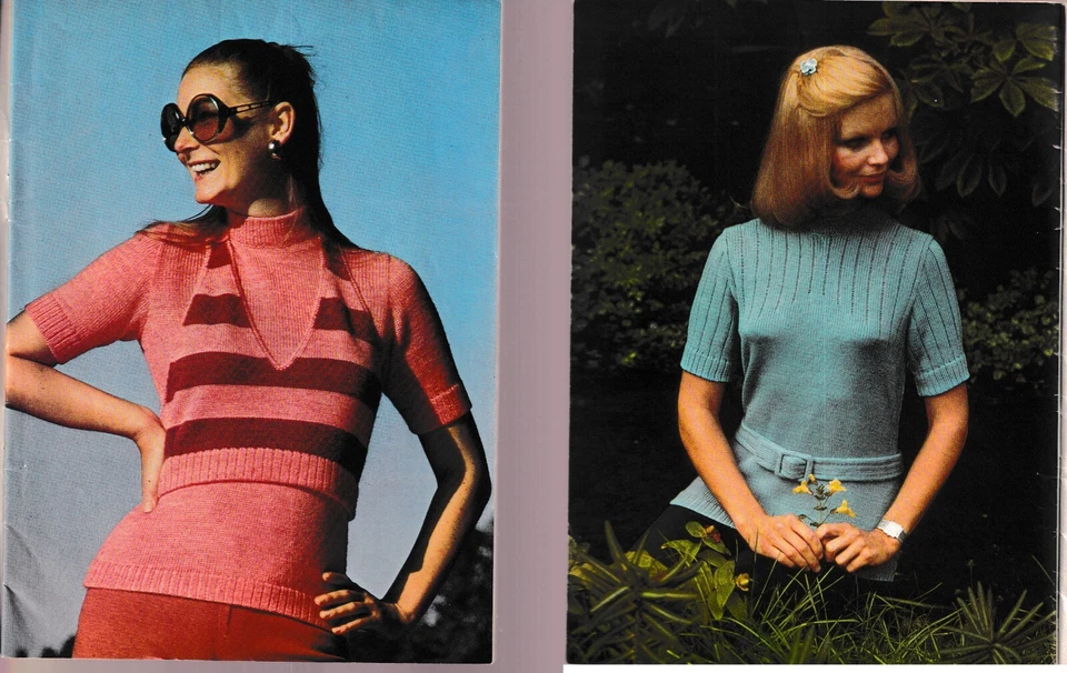 Patons #181 Machine Knits 3~Patterns For The Whole Family~Waistcoats/Sweaters - Image 3 of 4