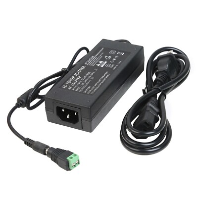 12V 24V Power Adapter AC/DC Convertor for LED Strips, 5A, 7A, 8.5A, 10A