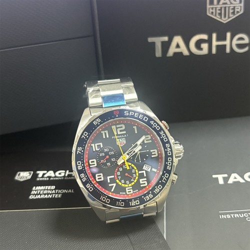 TAG Heuer 1X Red Bull Racing Formula 43mm Quartz Bracelet Ref CAZ101AL.BA0842 - Picture 7 of 13