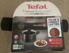 Tefal Titanium Excellence Stewpot with Lid 24cm/5.2 Litre