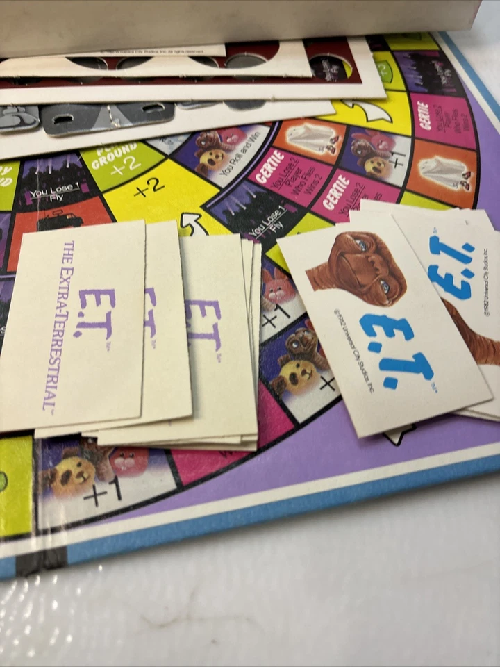 VINTAGE ET BOARD GAME 1982 PARKER BROTHER E.T. The Extra-Terrestrial Complete ET - Изображение 2 из 4