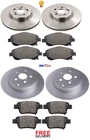 FOR TOYOTA AVENSIS 2.0 D4D T2 (03-08) FRONT & REAR BRAKE DISCS & PADS SET NEW