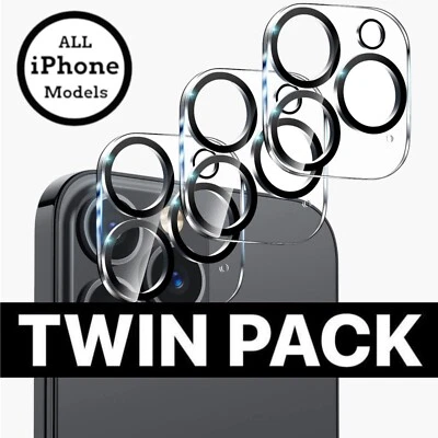 Camera Lens Protector For iPhone 17 16 15 14 13 Pro Max Air Case Tempered Glass