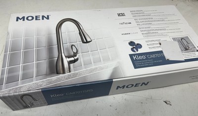 Moen Kleo Single Handle Pull Down Sprayer Kitchen Faucet Stainless