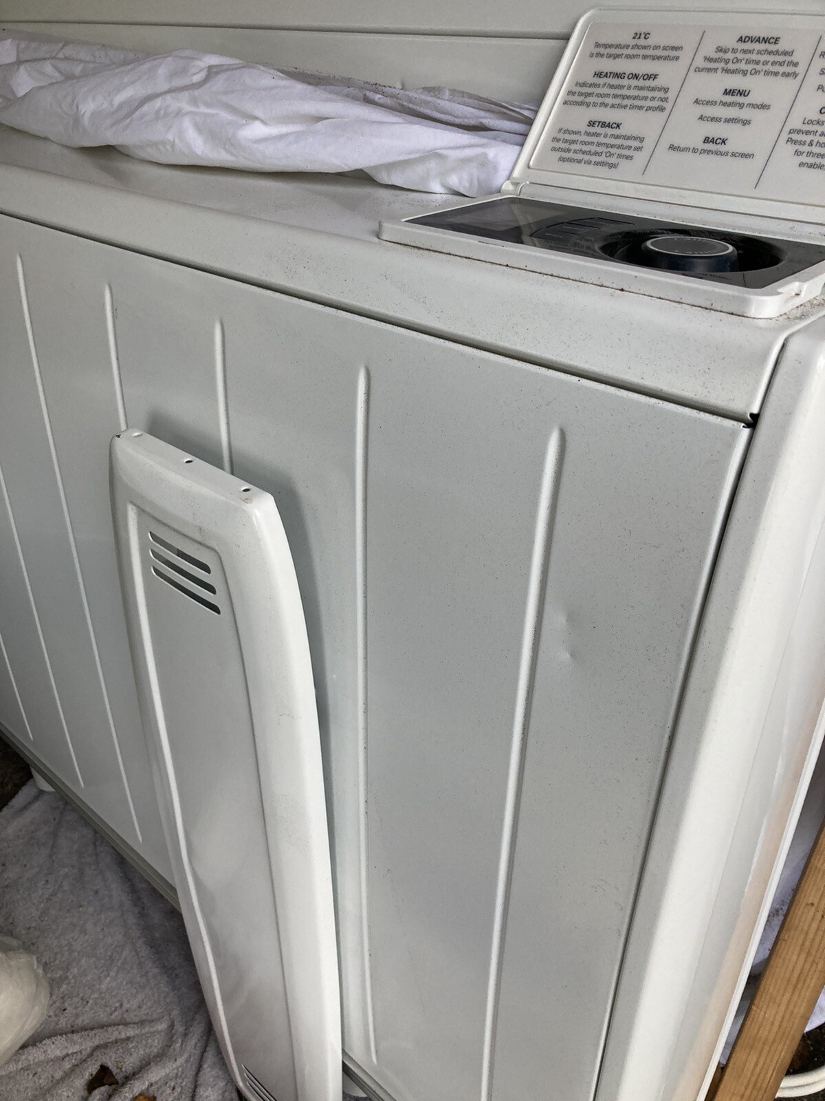 Dimplex Quantum Storage Heater QM150 with energy cell bricks Used eBay