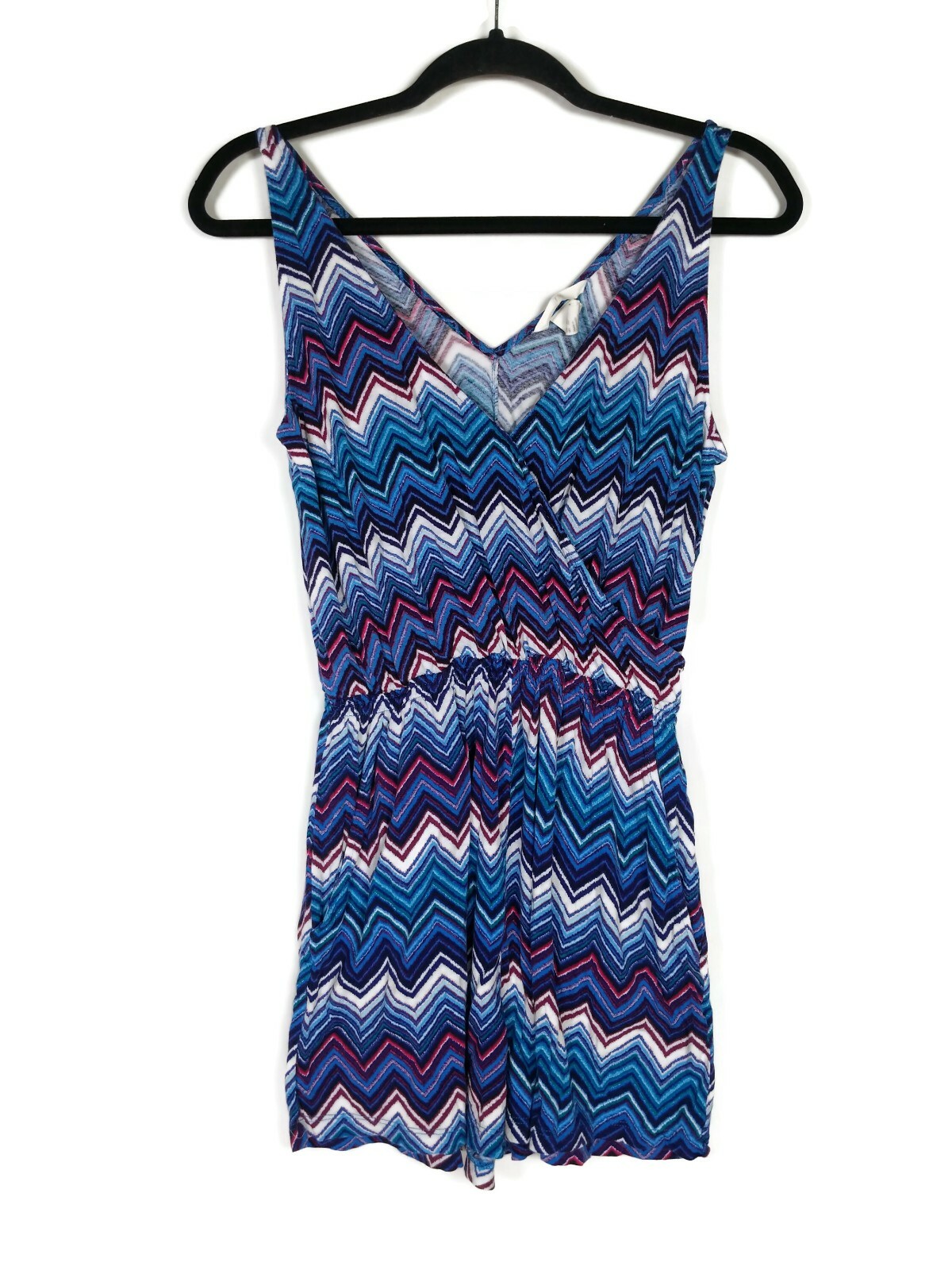 V-Neck Sleeveless Romper Jumper Size 