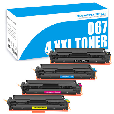 1-4x Toner für Canon Cartridge 067 i-SENSYS LBP631Cw LBP633Cdw MF651Cw MF655Cdw