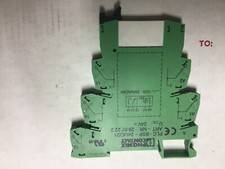 Phoenix Contact PLC-BSP-24UC/21 Socket w/ Phoenix Contact 2961105  Relay DIN 
