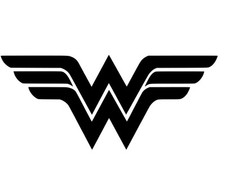Wonder Woman Superhero Vinyl Decal Car Wall Laptop Sticker Choose Size Color