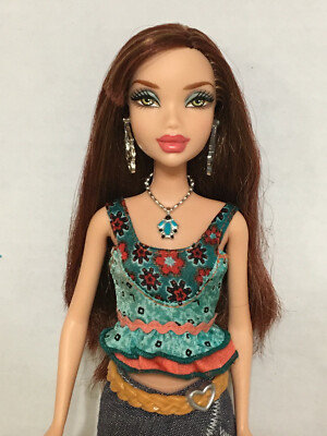 Barbie My Scene Boutique Street Chelsea Doll Auburn Red Hair Rare
