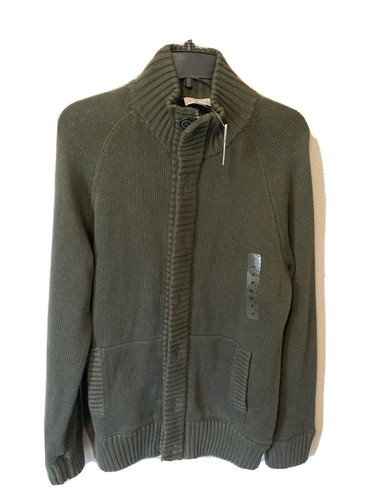 Gap Mens Heavy Cotton Cardigan Sweater 