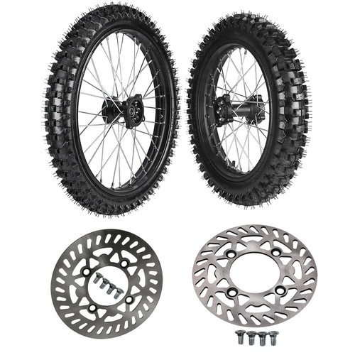 70/100-19 90/100-16 Wheel Rim Tire Disc Rotor for 125cc Pit Dirt Bike Apollo SSR - Picture 15 of 17