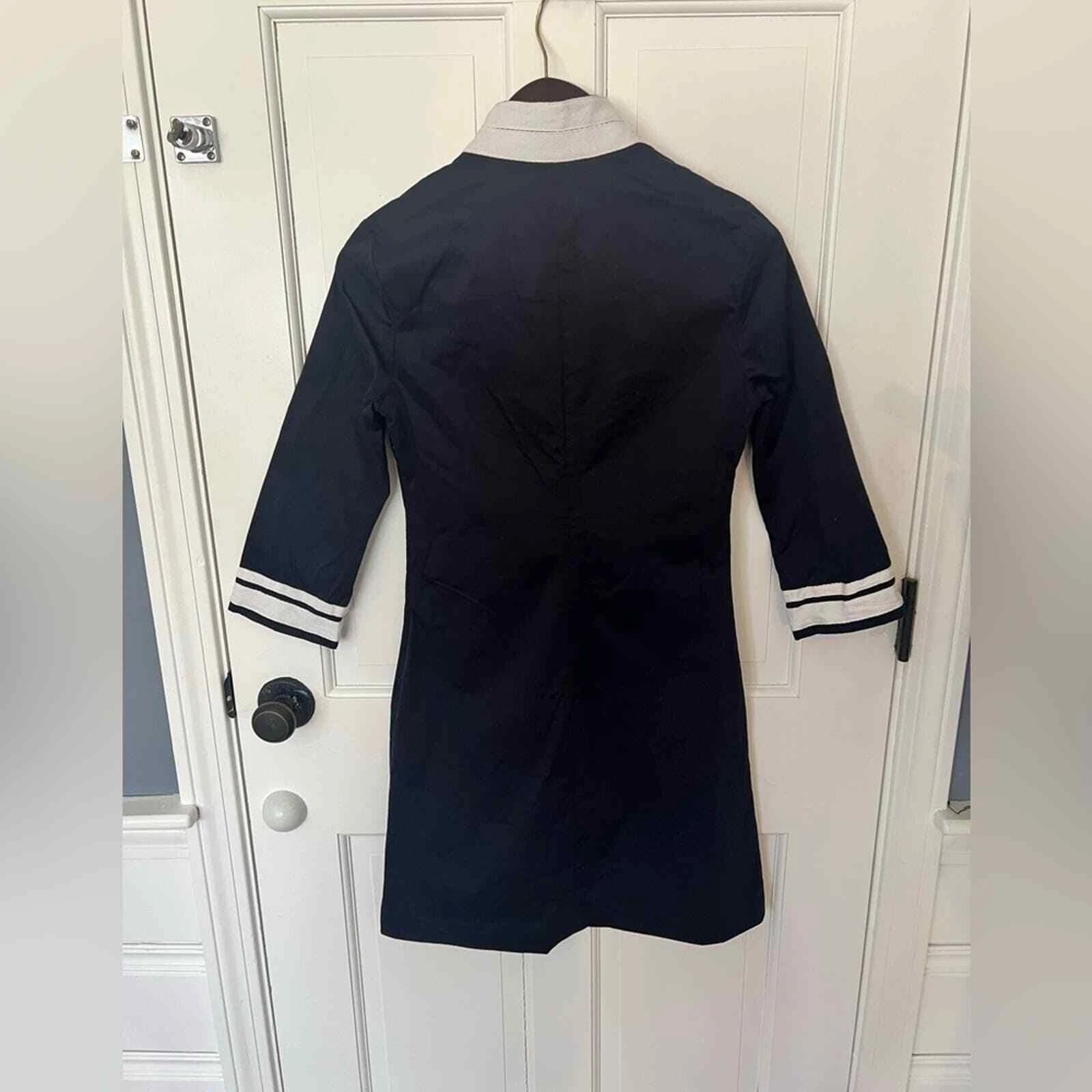 Abito a tunica Tory Burch blu navy taglia 2