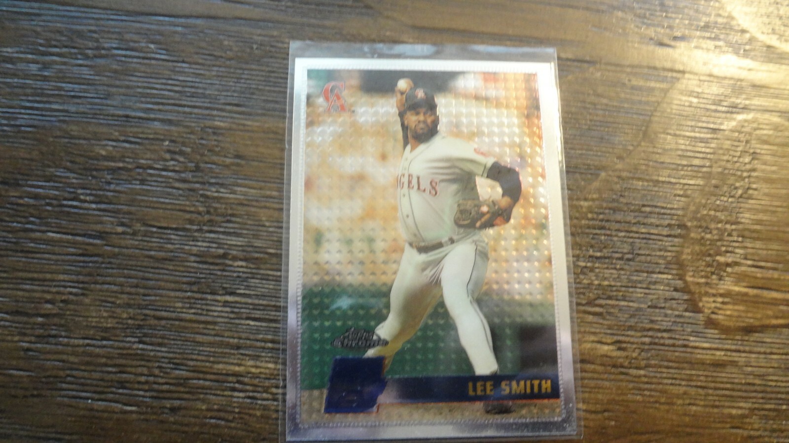 1996 TOPPS CHROME #98 LEE SMITH BASEBALL CARD