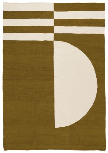 Modern Wool Area Boho Rug Olive Green Art Deco Area Carpet Living Room 8x10 rugs - Picture 3 of 7