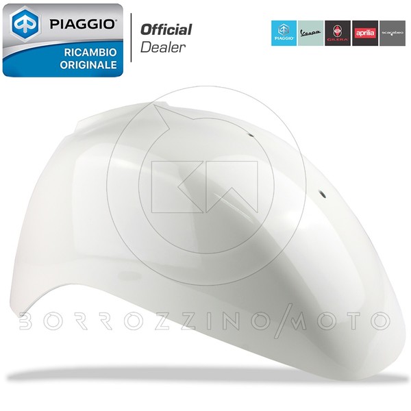 KotflüGel Vorder Weiß 544 Original Piaggio FüR Vespa GTS 250 2005-2014-image
