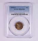 1942-S Lincoln Wheat Cent MS65 BN PCGS Beautiful Tone *1240