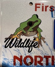 LICENSE PLATE PLATES Sample Collector North Carolina Wildlife Frog
