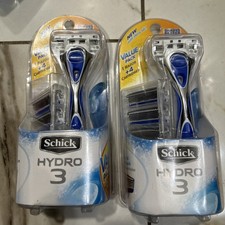 New Schick Hydro 3 With 4x Razor Cartridge Re...