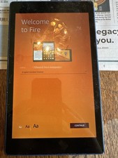 Amazon Fire HD 8 7th Gen Model SX034QT 16GB 8in TESTED