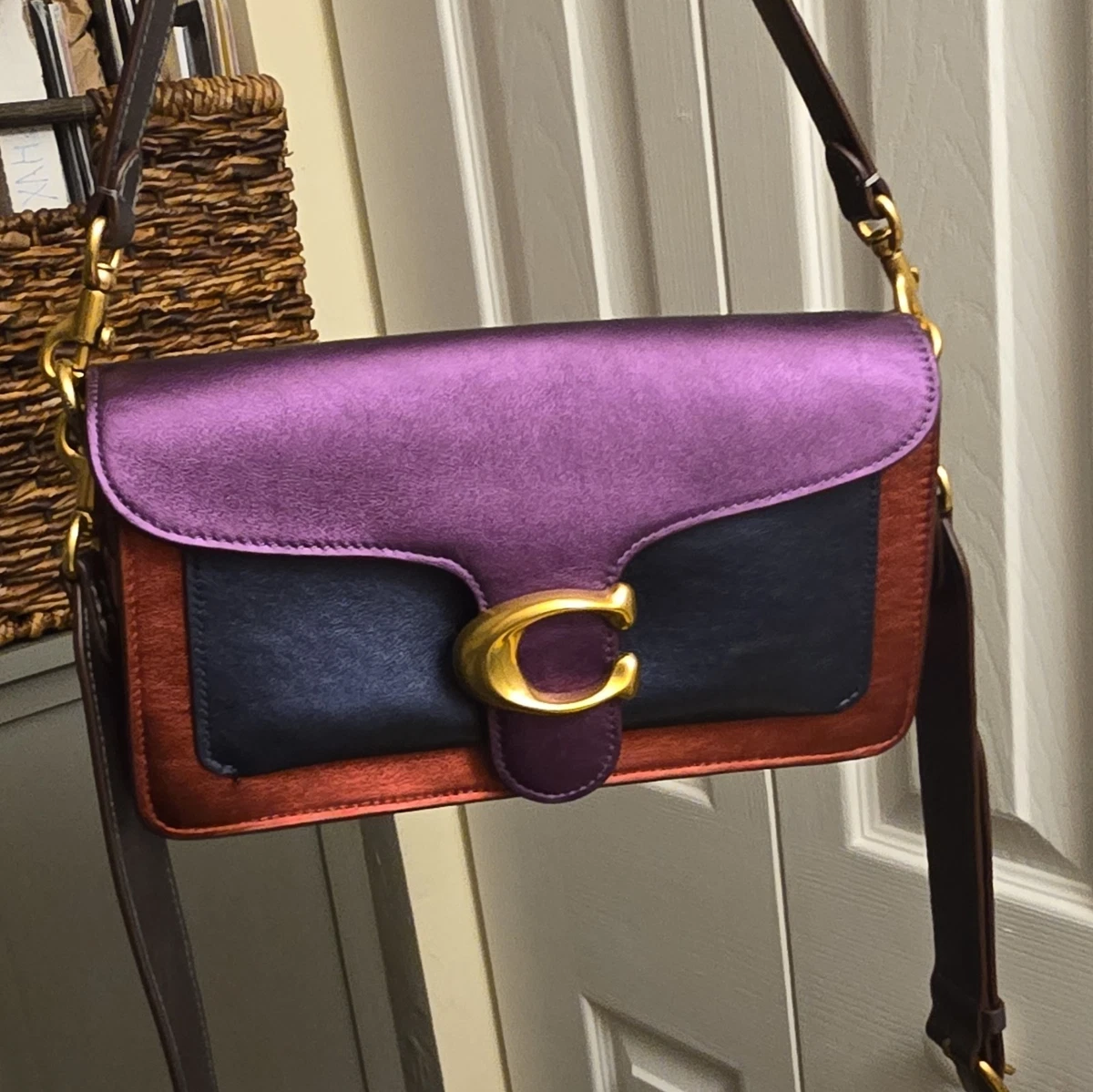 25+ Coach Shoulder Bag Purple Bags & Handbags for Women for sale 