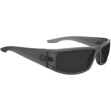 SPY Optic COOPER Sunglasses Translucent Gunmetal Happy Gray Lens 3DAY SHIP