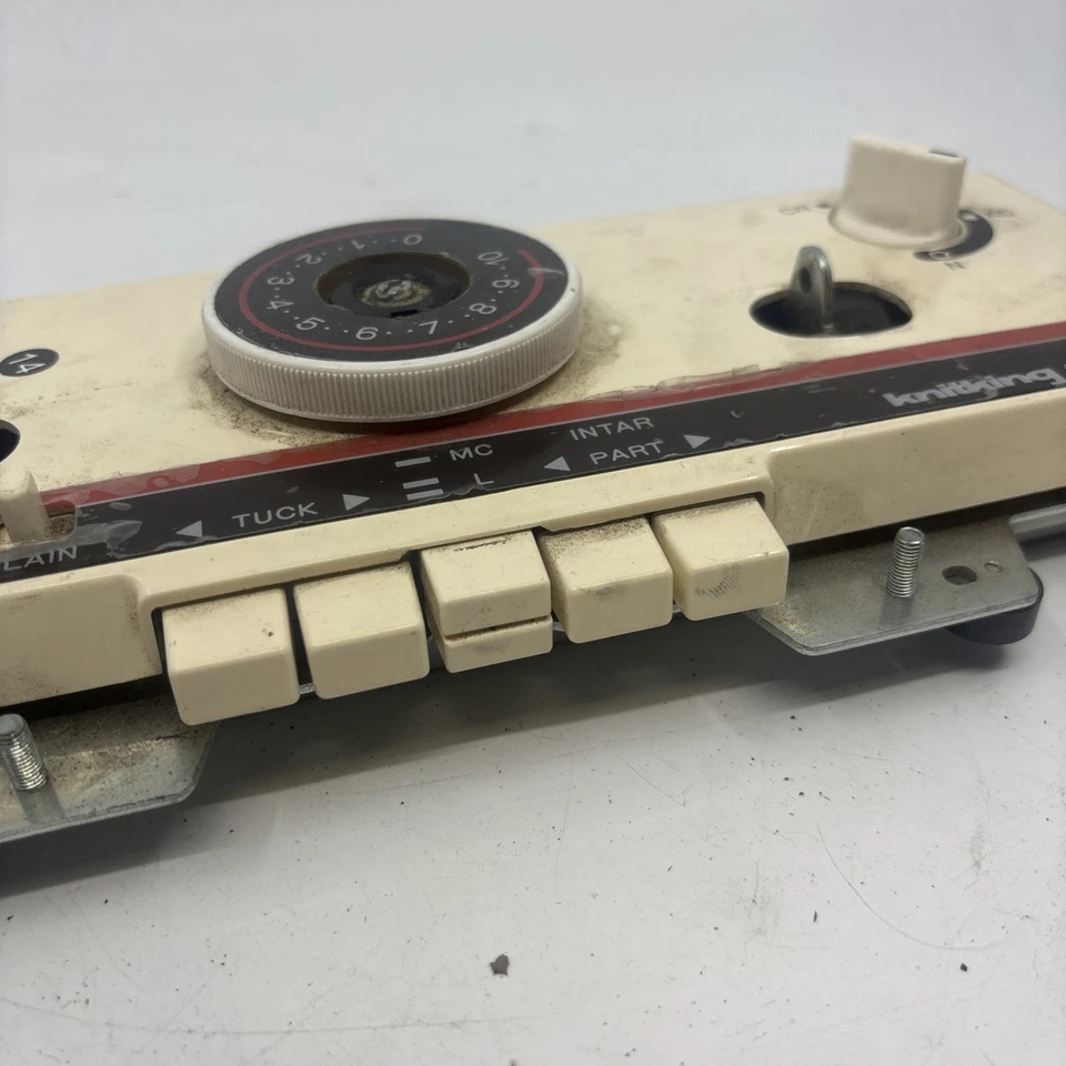 knitking compuknit 5 carro de punto electrónico como está centro superior btn no funciona Foto 2 de 4