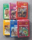 6 Atari Games Untested Cartridge Lot Of 6 + Original Manuals Incl Peles Soccer
