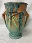 Antique Roseville Moss 777-7 Vase 7.5"
