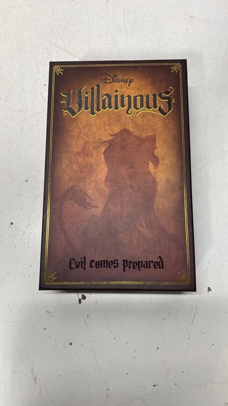 Disney Board Game Scar Ratigan Yzma Villainous Evil Comes Prepared 2019