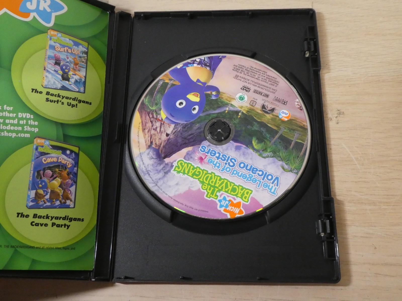The Backyardigans The Legend of the Volcano Sisters DVD Nick Jr ...