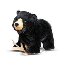 Douglas Cuddle Morley Black Bear #4002 Plush Stuffed Animal Toy