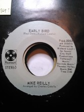 Mike Reilly, Early Bird ~ 1970 Paramount 45 +sleeve
