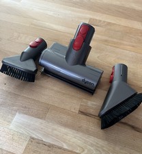 3 attachments Dyson Mini Motorized Tool Brush Head 158685 V7 V8 V10 V11 V15