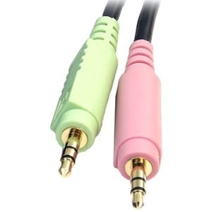 Startech 6 Fuß 4 in 1 USB Displayport KVM Switch Kabel Verbinden Hohe Auflösung Di